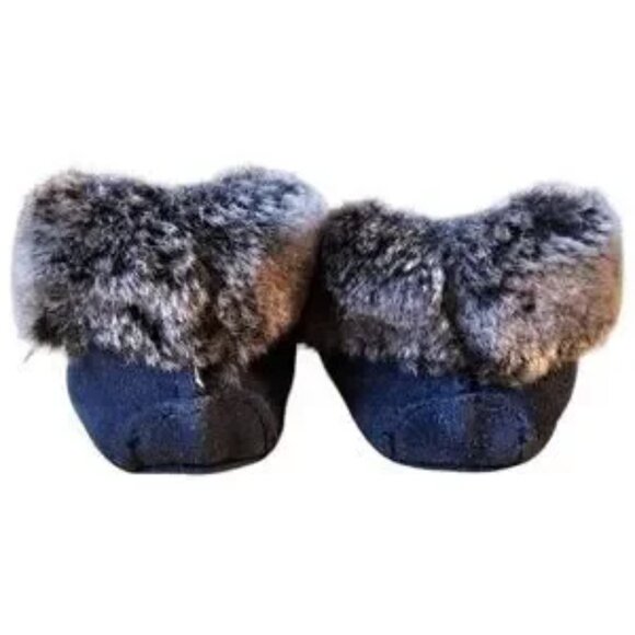 Laurentian Chief Canada Blue Mocassins - Picture 2 of 9